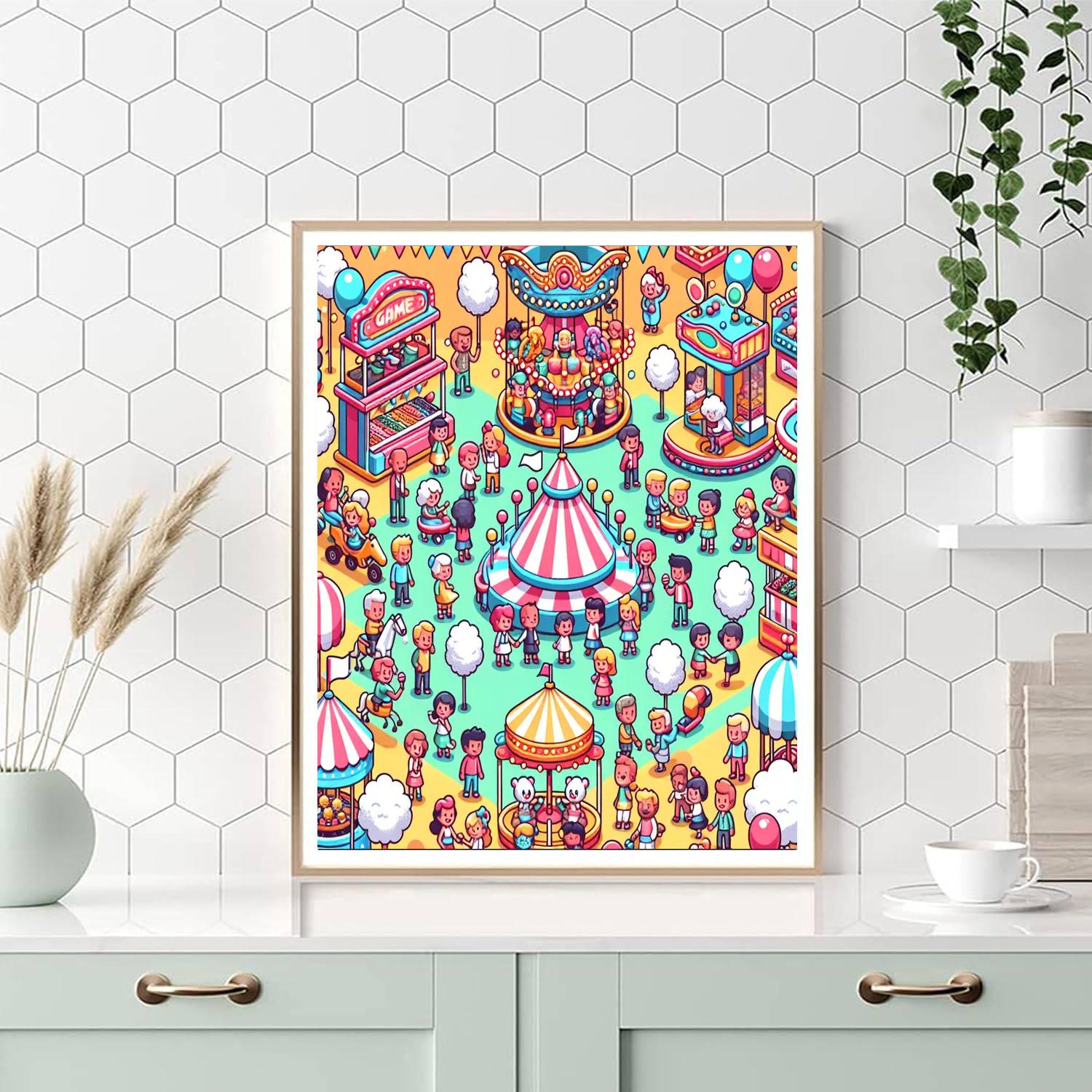 Creative Carnival Festival Paint By Number