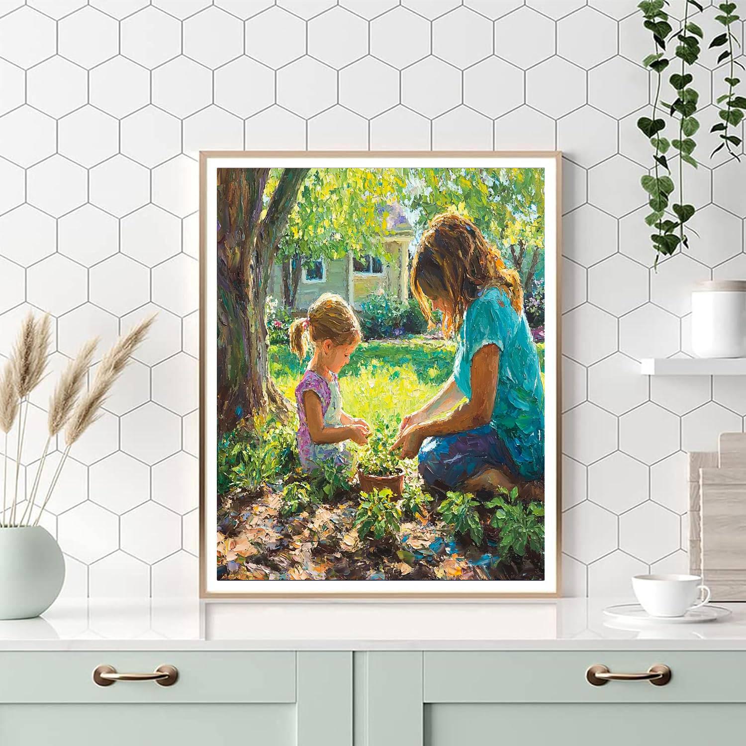 Shared Seasons Number Painting