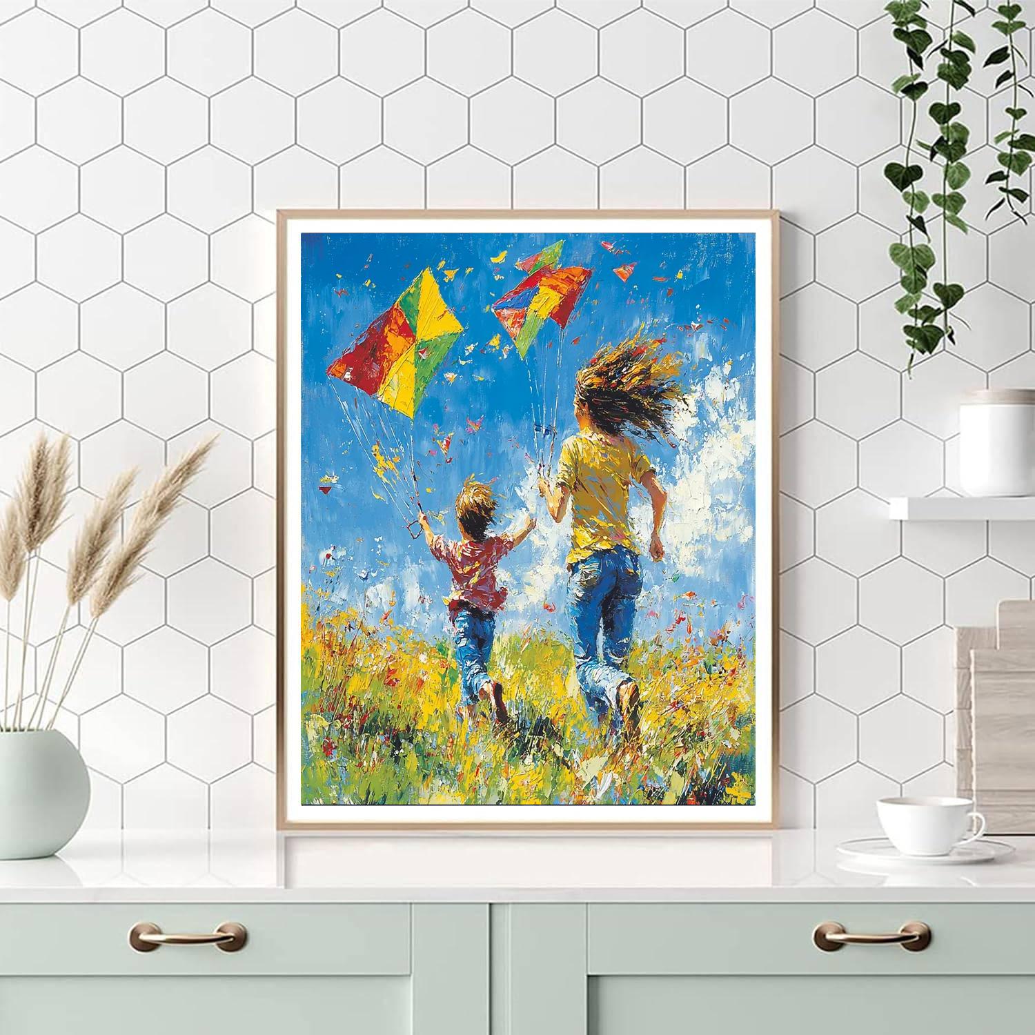 Together We Fly Number Painting