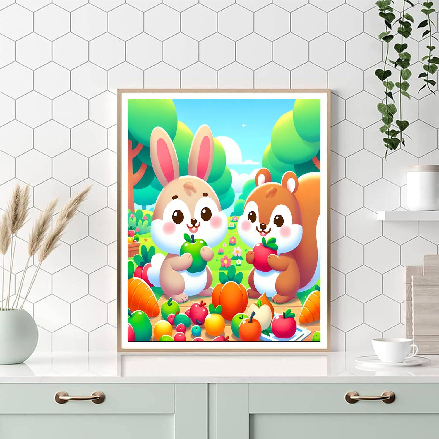 Delightful Harvest Festival DIY Paint By Numbers