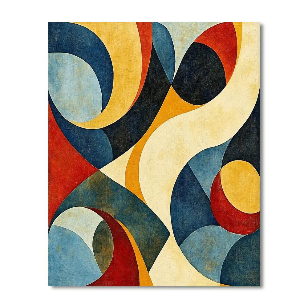 Paul Klee Inspired Whispers Of Chromatic Symphony  Paint By Number