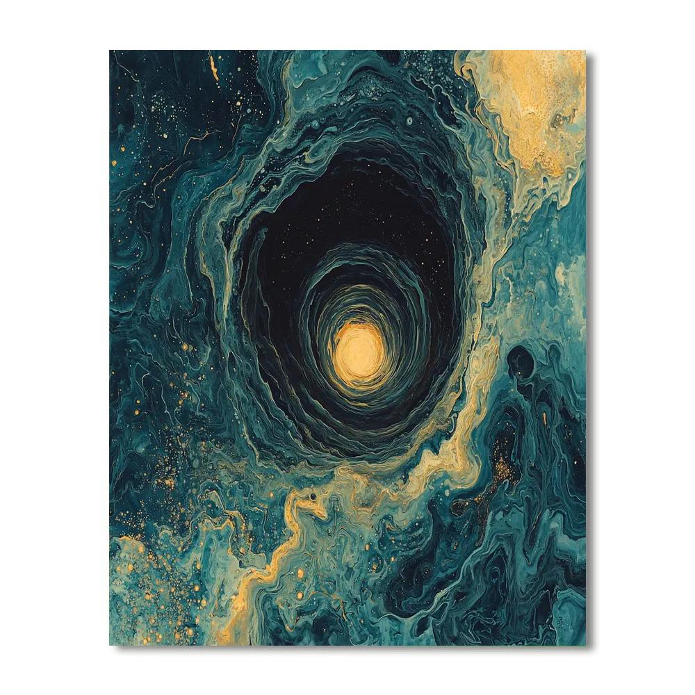 Max Ernst Inspired Echoes Of The Abyss  Paint By Numbers