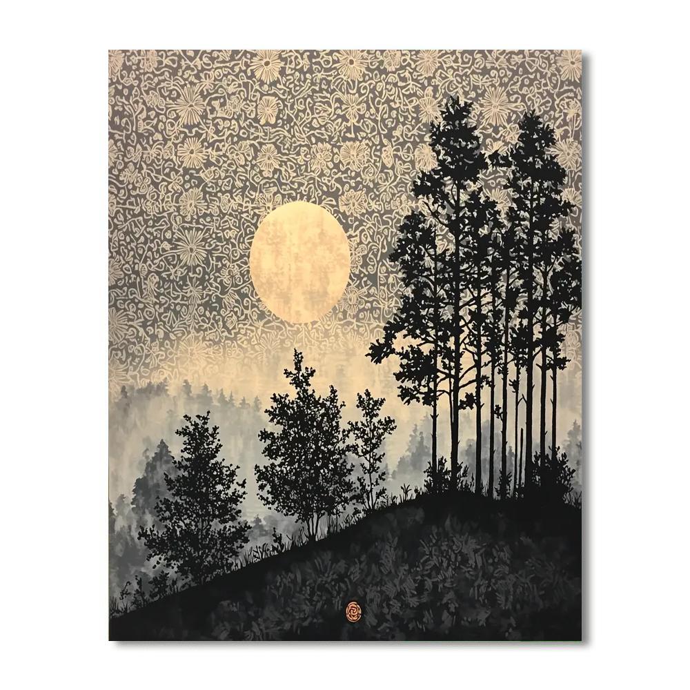 Banksy Inspired Mindful Reflections  DIY Paint By Numbers