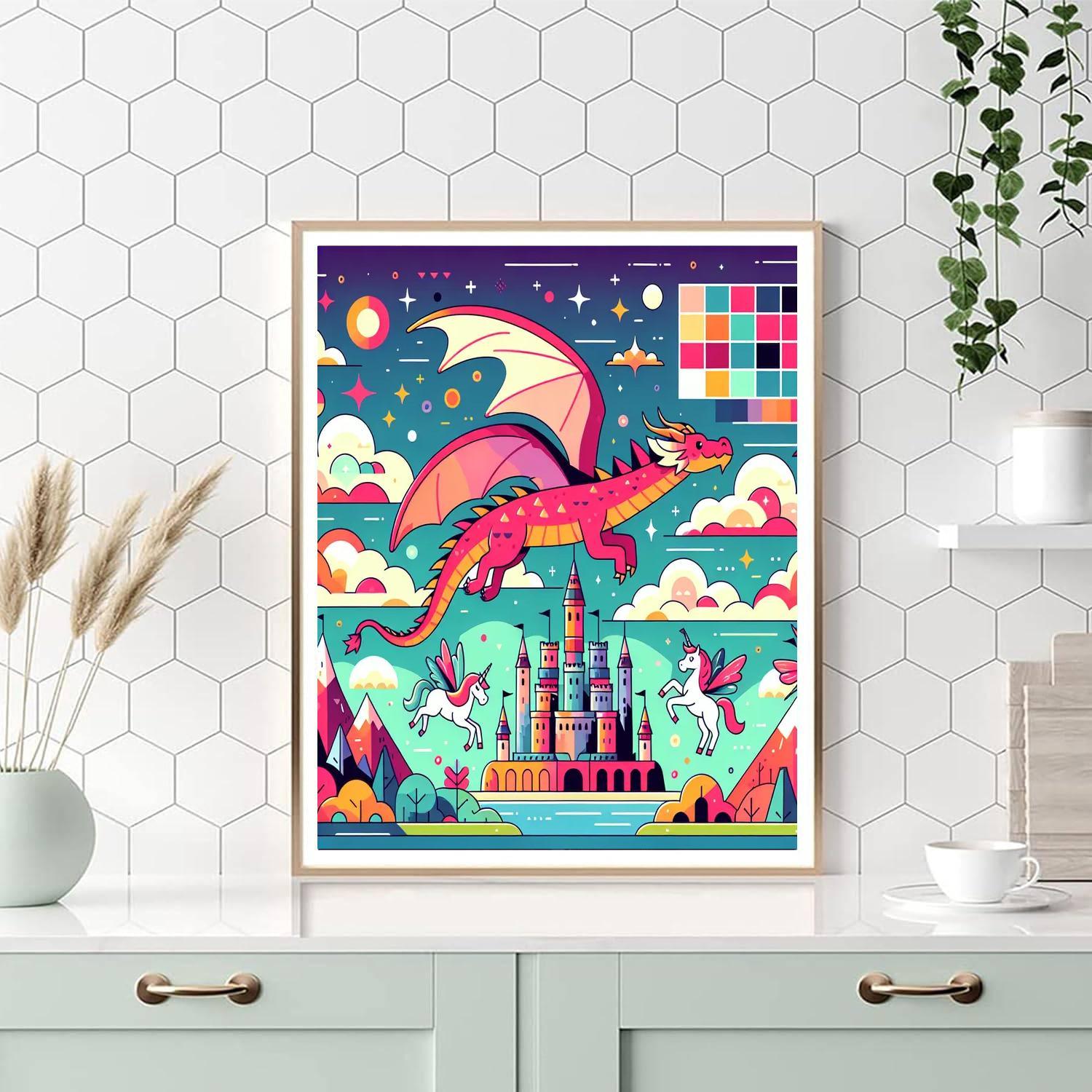 Magic Fairy Tale World Numbered Painting Kits
