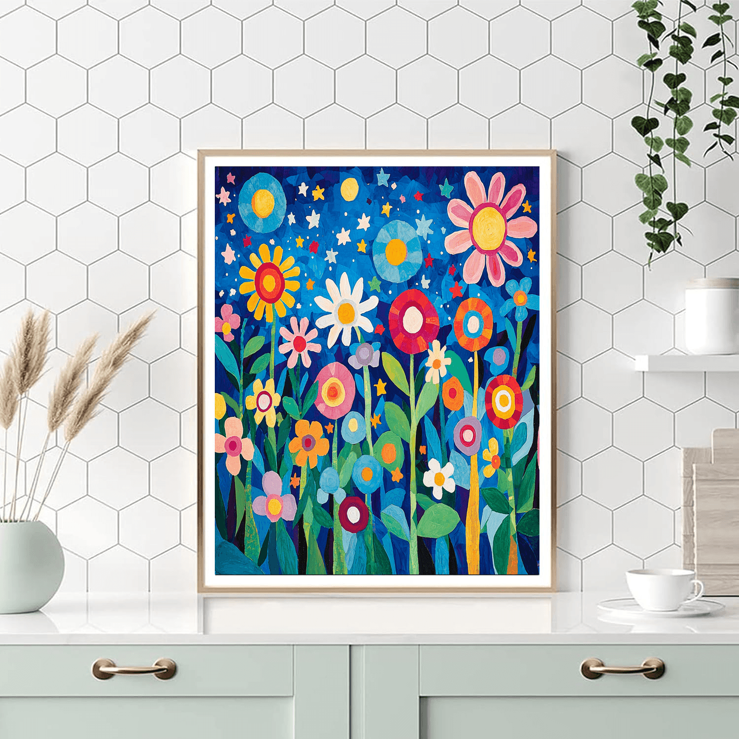 Henri Matisse Inspired Celestial Garden Party  Paint By Numbers Art