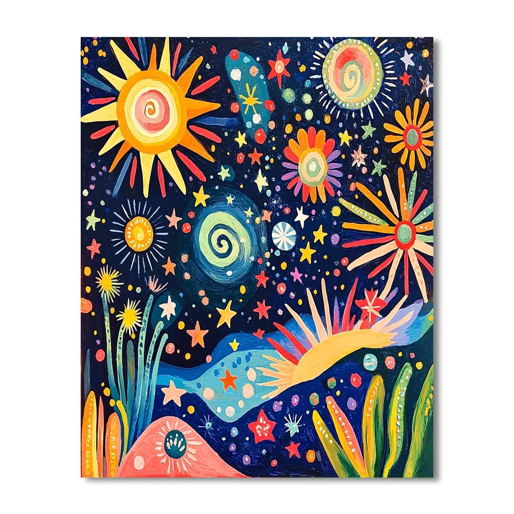 Henri Matisse Inspired Starry Reverie  Paint By Numbers Kits