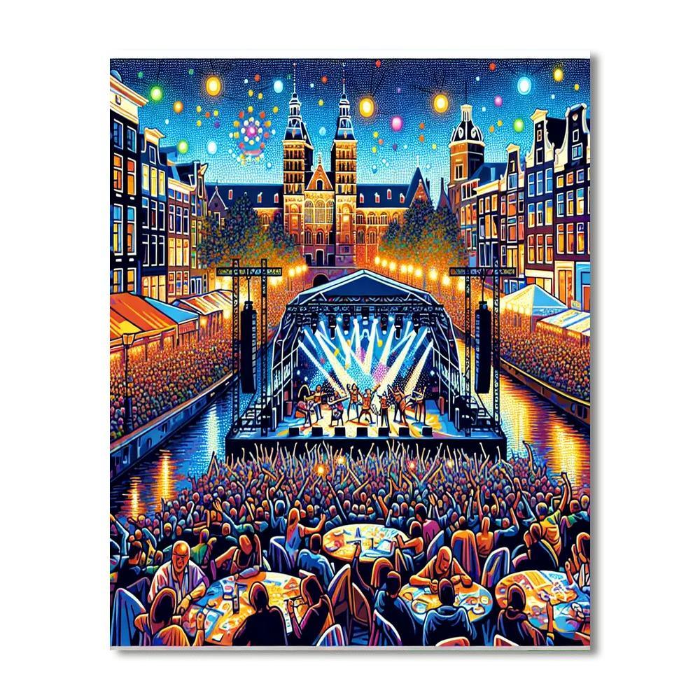 Holland Festival - Amsterdam Paint By Numbers