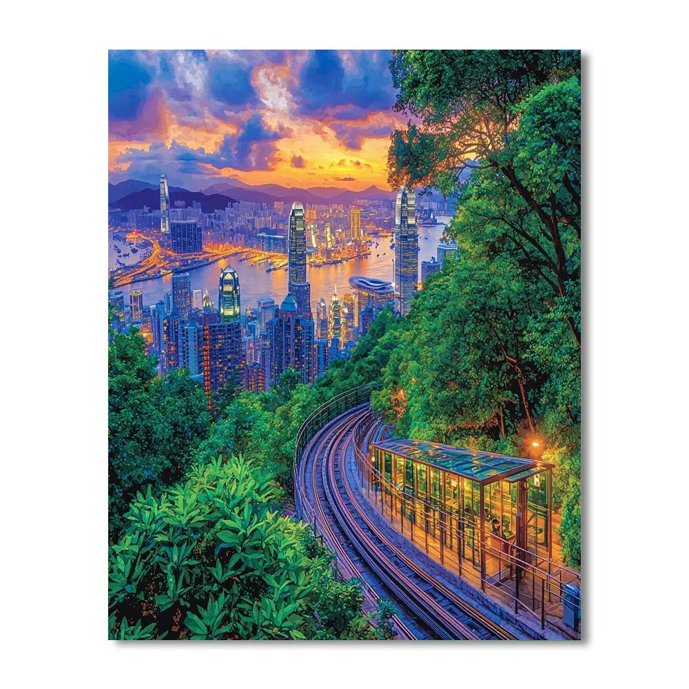 The Peak Numbered Painting Kits