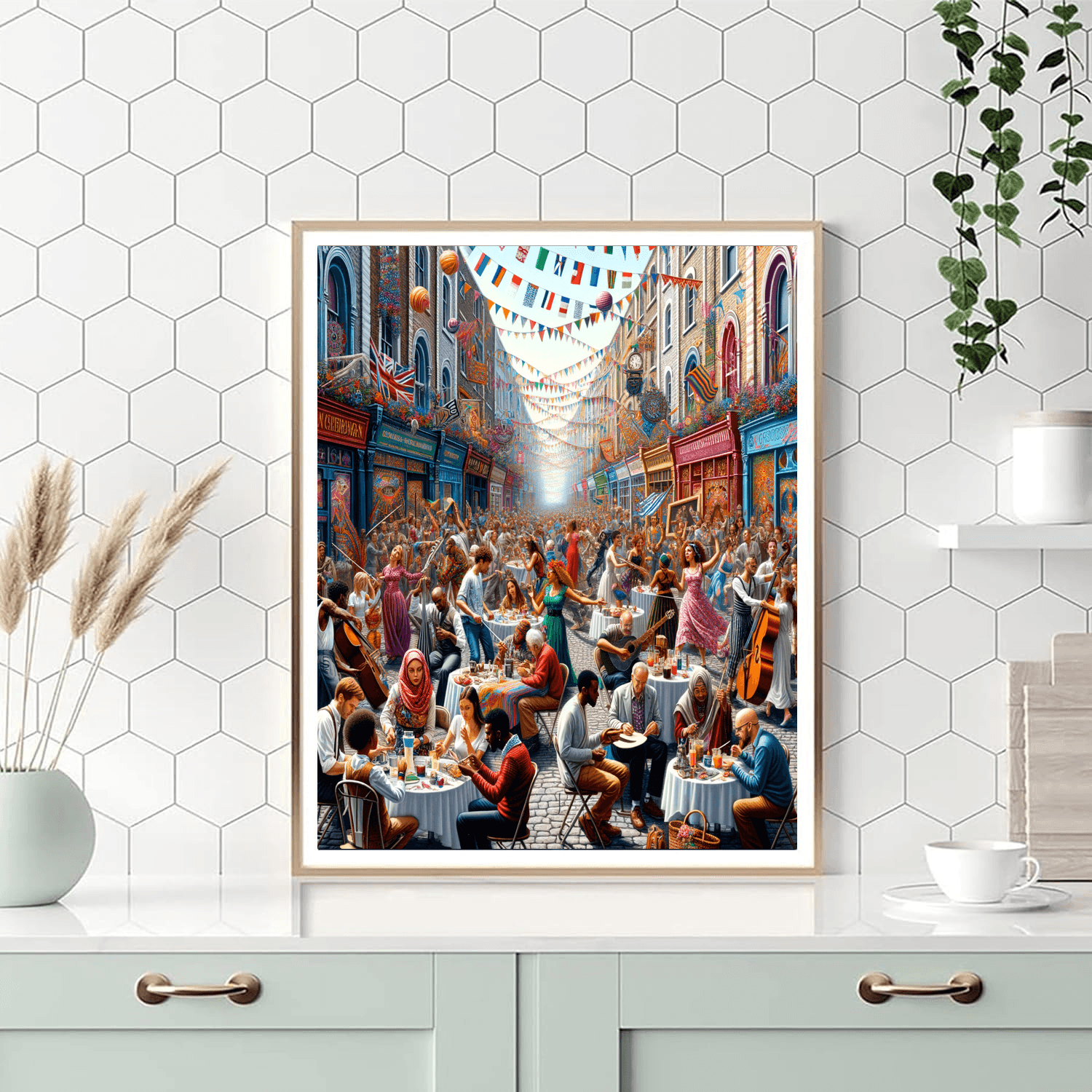 Santiago A Mil Painting Number Kit