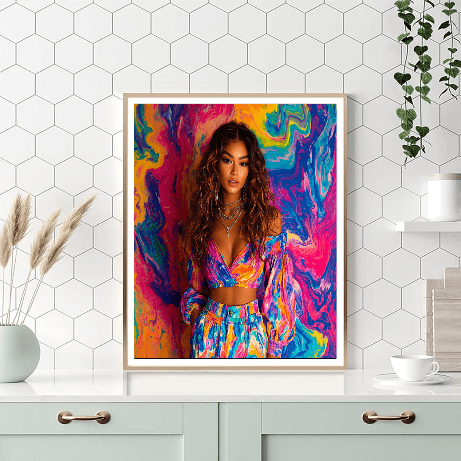 Zendaya: The Bright Star Of A New Generation Paint By Numbers Art