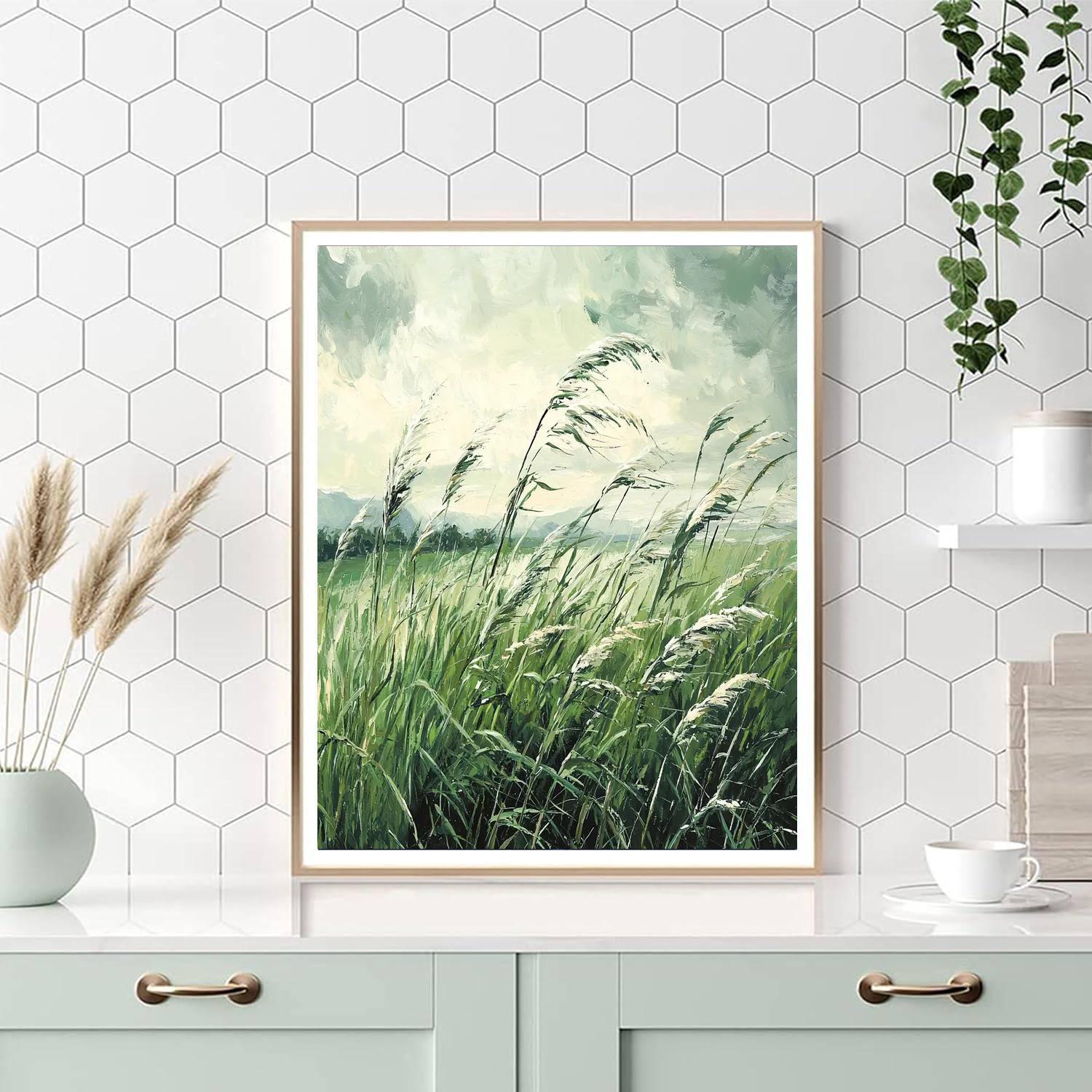 Michelangelo Inspired Wind's Lament  Paint By Numbers