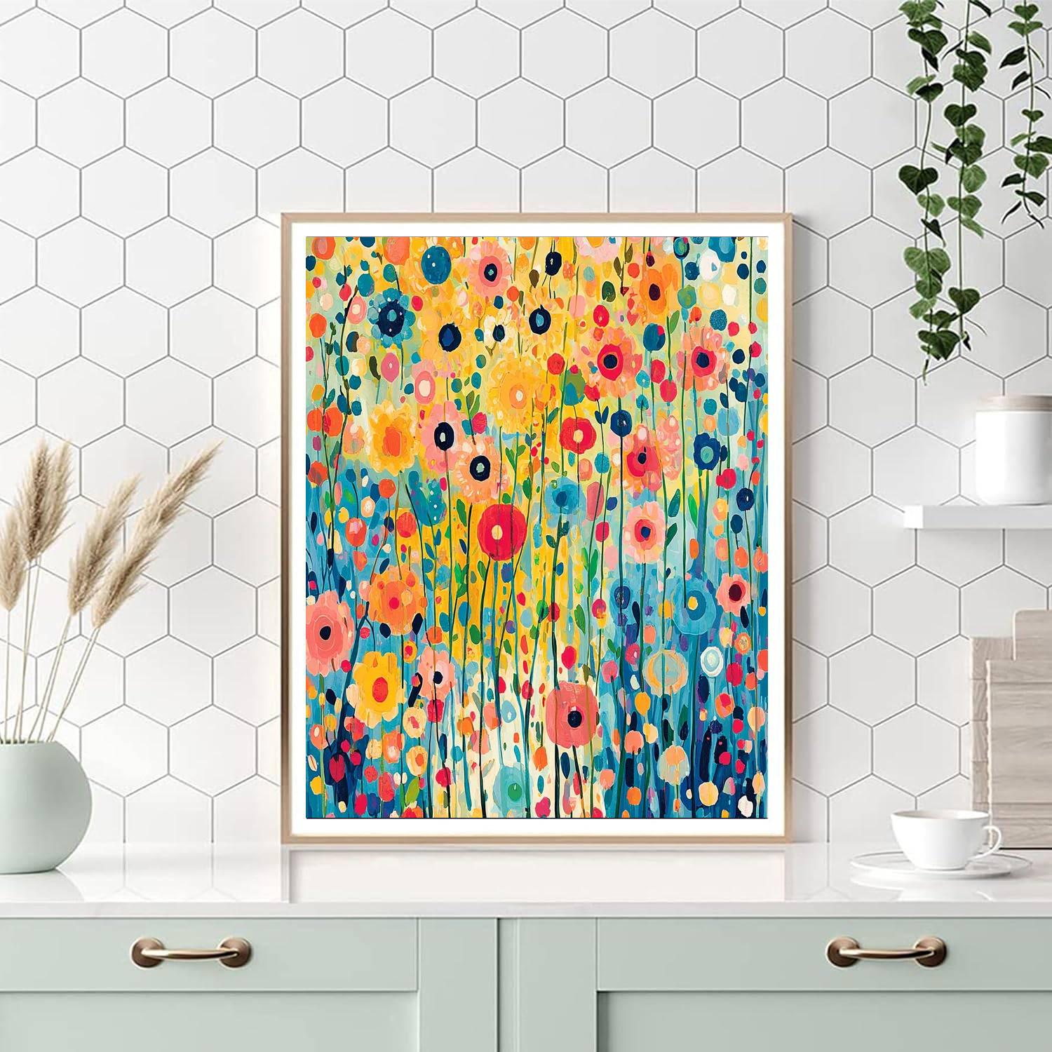 Paul Klee Inspired Charming Patterns  Numbered Painting Kits