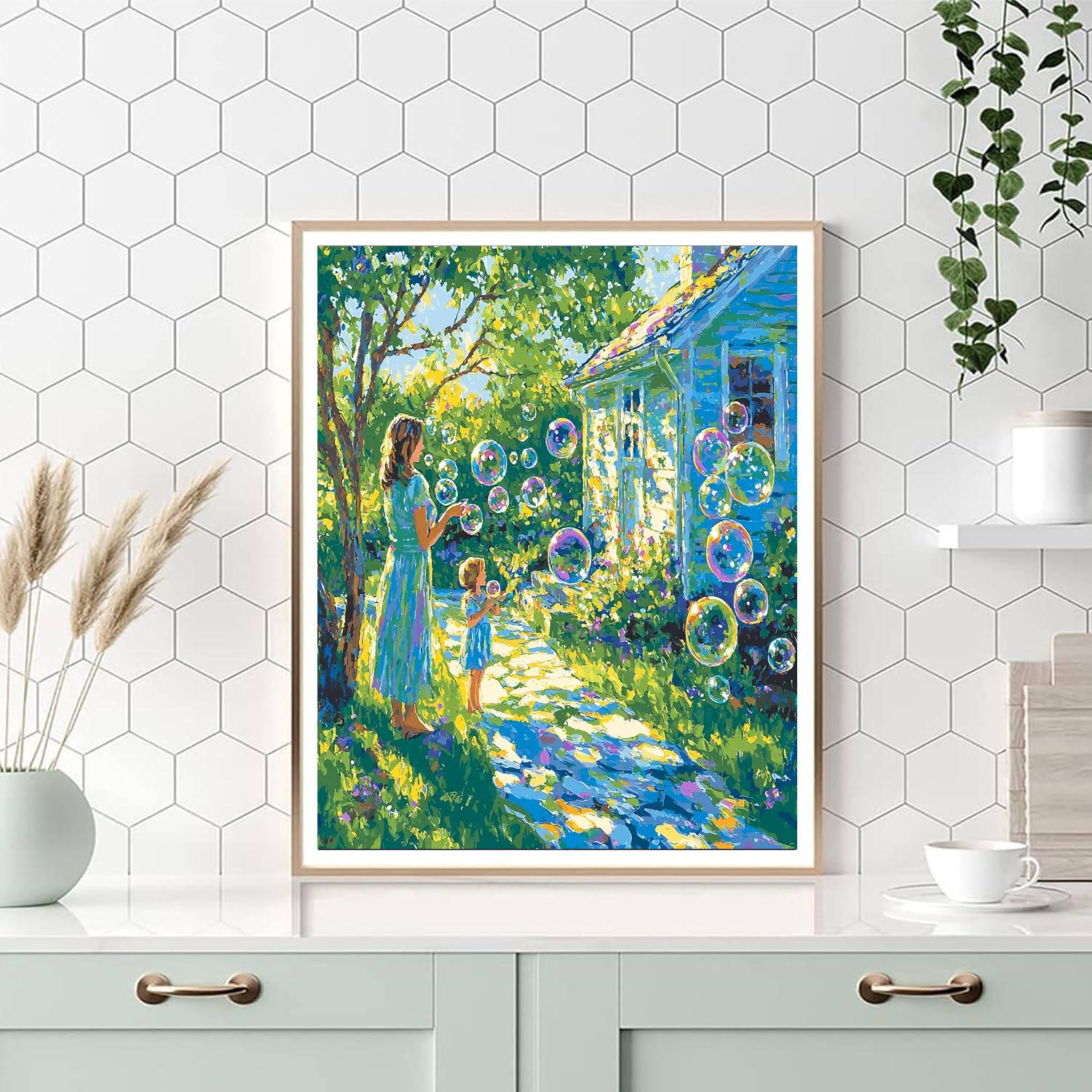 Sunlit Laughter Paint By Numbers Kits