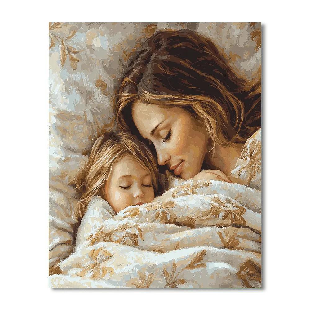 Mommy's Cozy Blanket Paint By Number