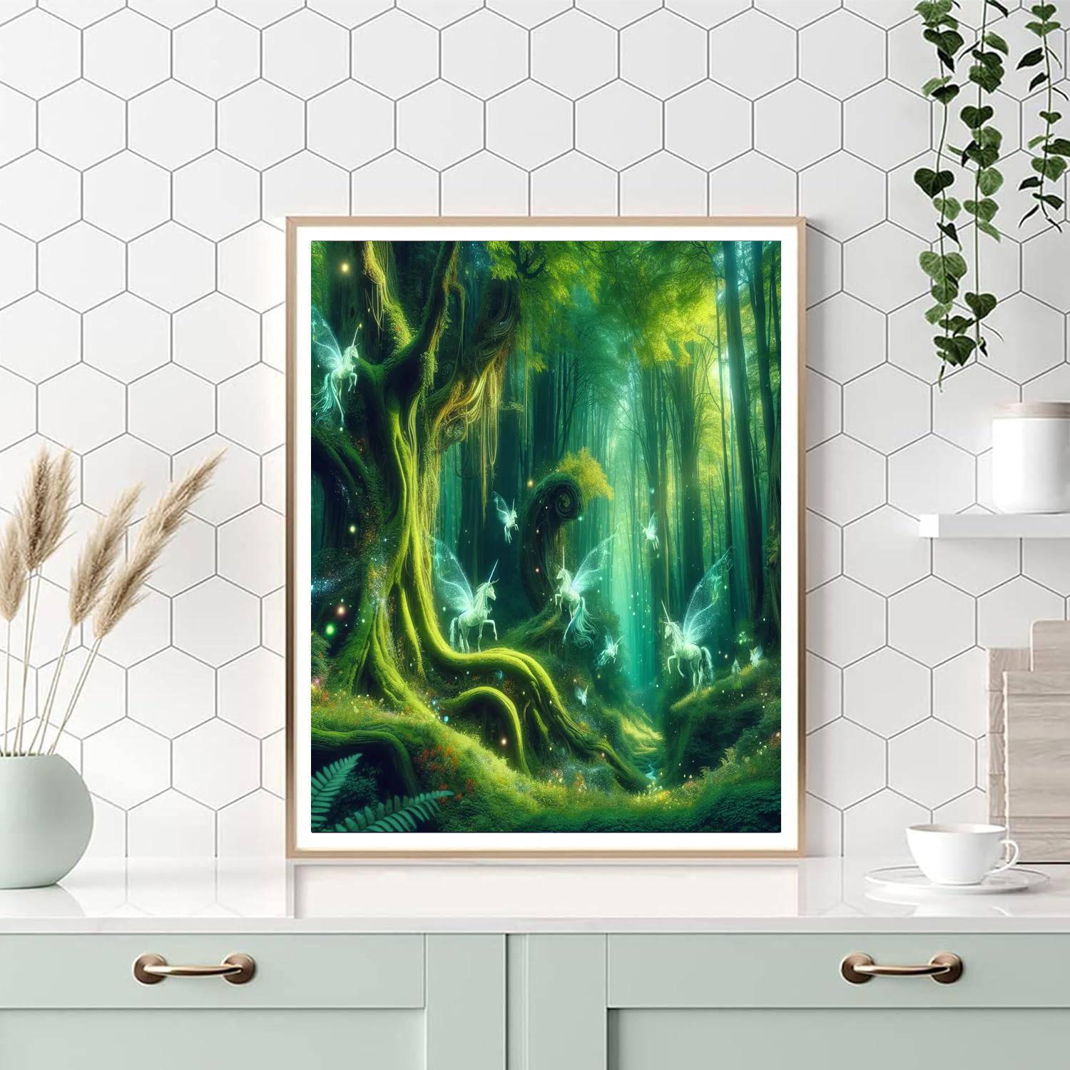 Mythical Forest Creatures Paint By Numbers