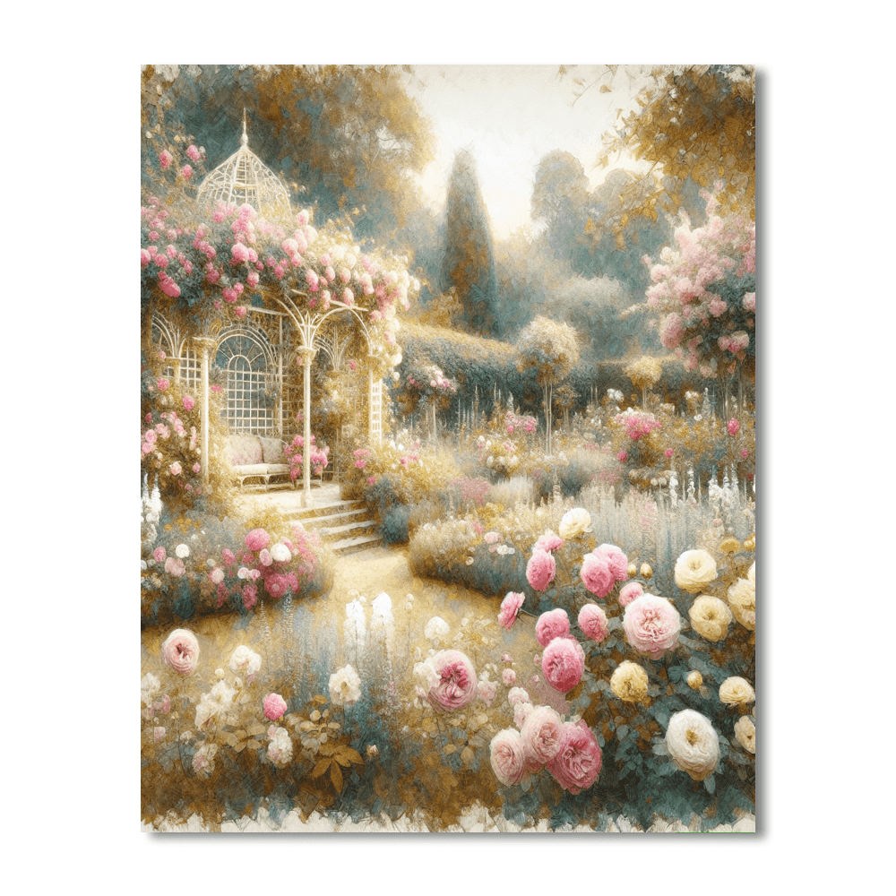 Vintage Garden Treasures Paint By Numbers