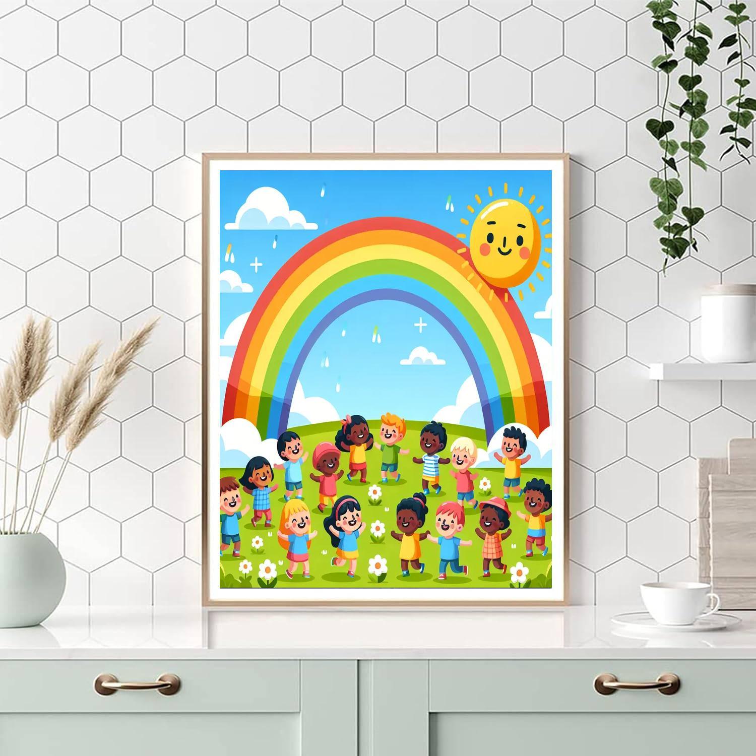 Whimsical Weather Fun Paint By Numbers Kits