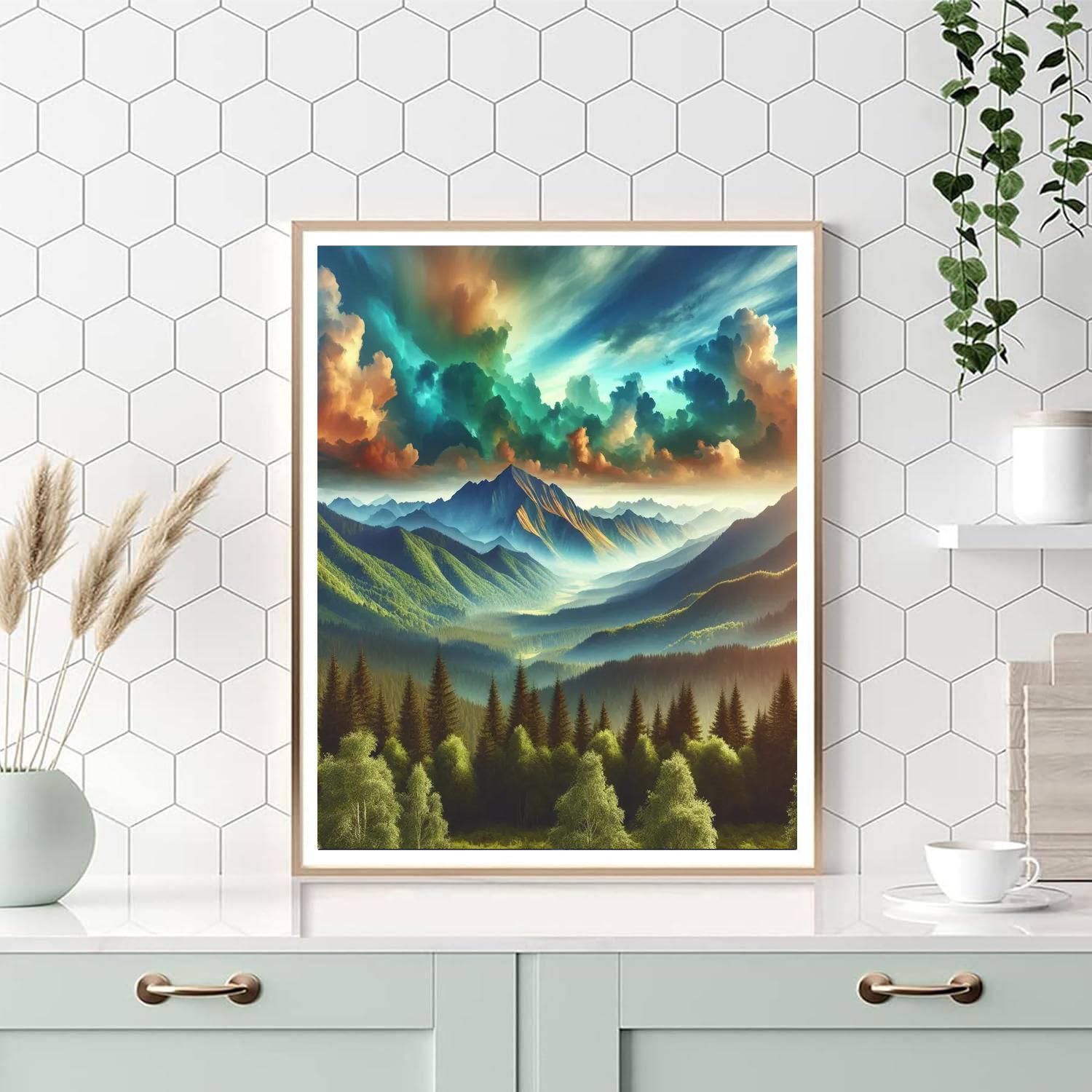 Wilderness Escape Numbered Painting Kits