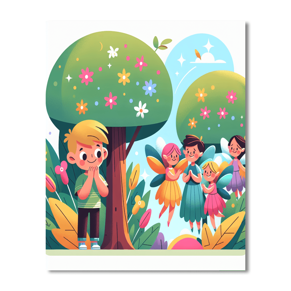 Mystical Forest Expedition Paint By Numbers Art