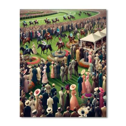 Royal Ascot Number Painting