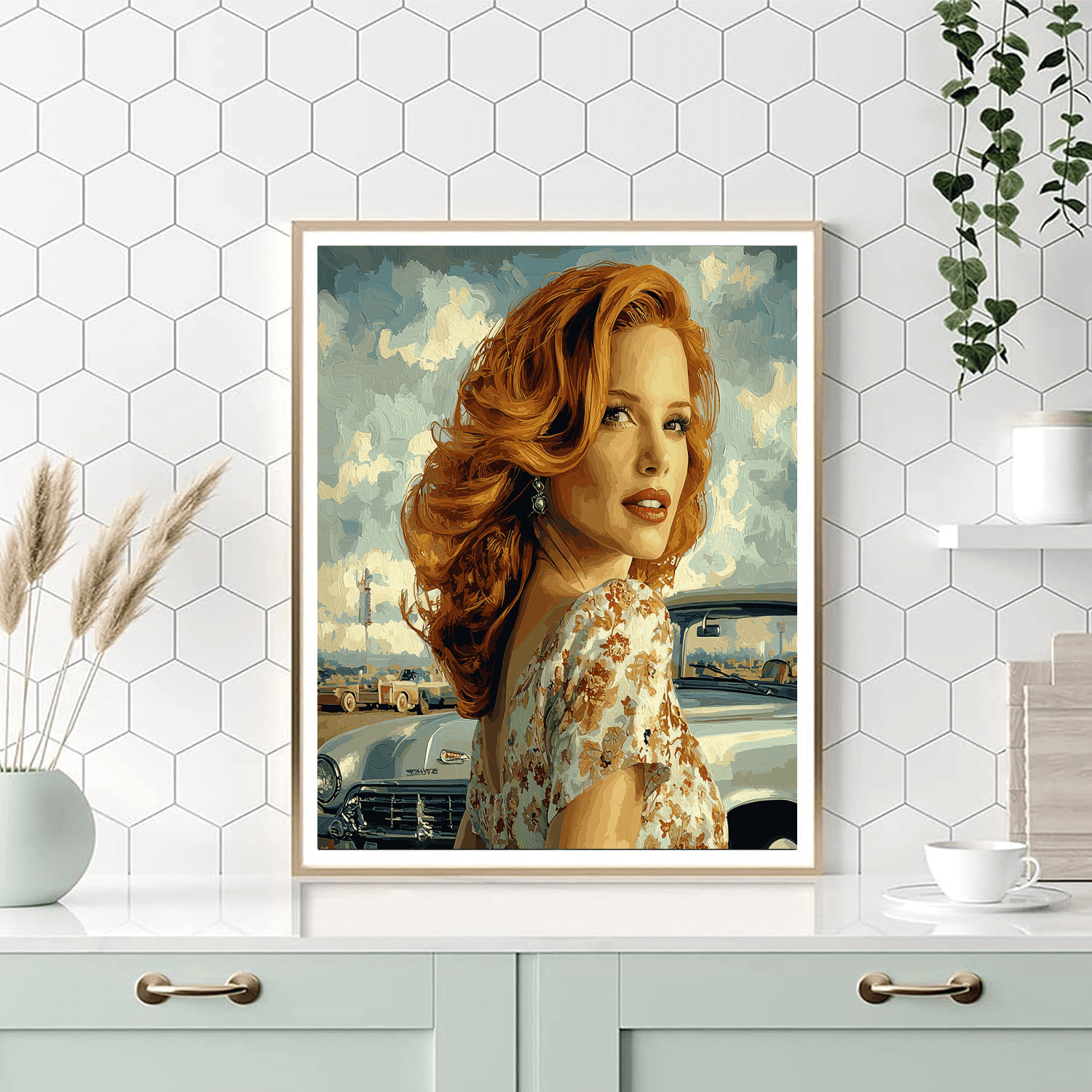 Jessica Chastain: The Bold Heart Of Tammy Wynette Paint By Color