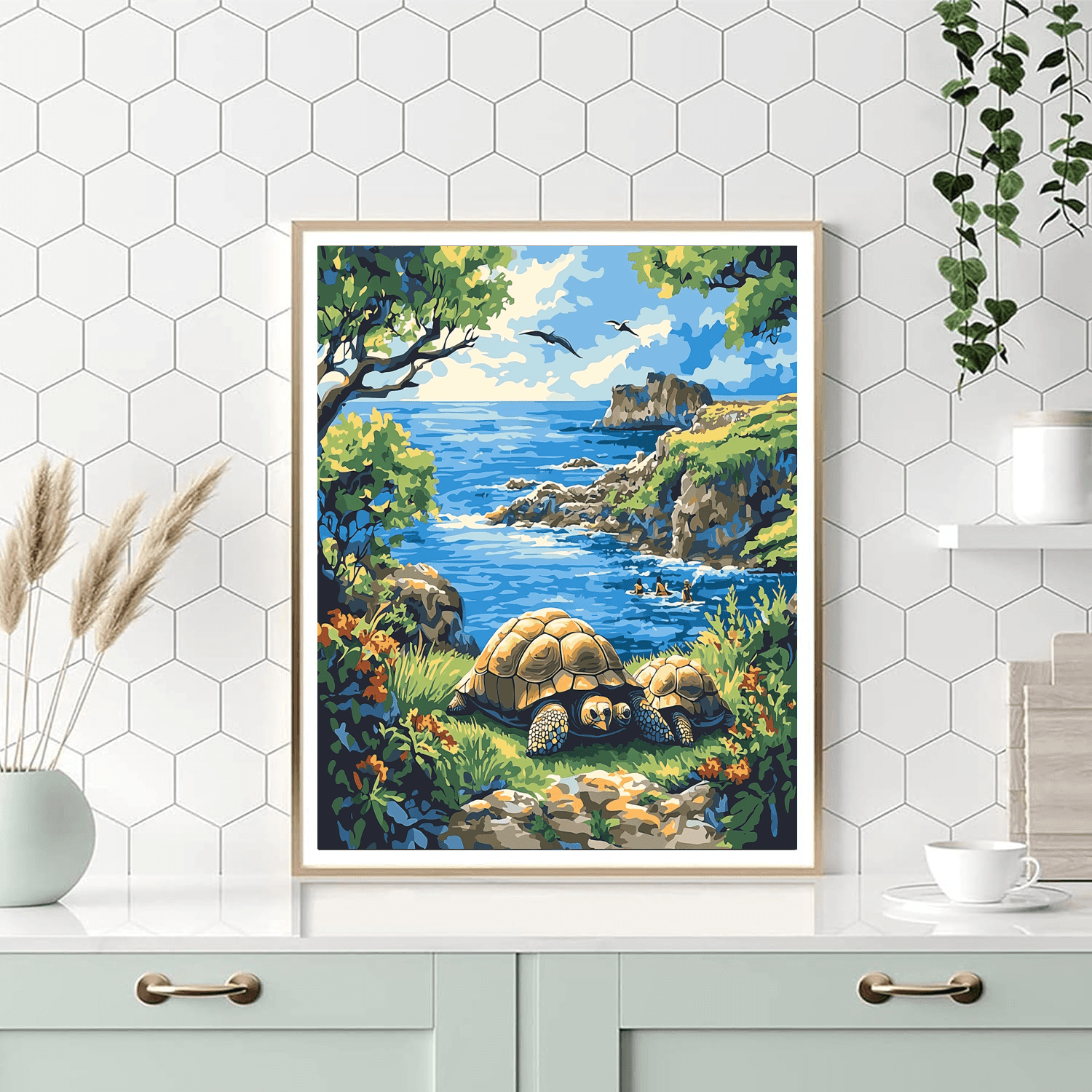 The Galápagos Islands DIY Paint By Numbers