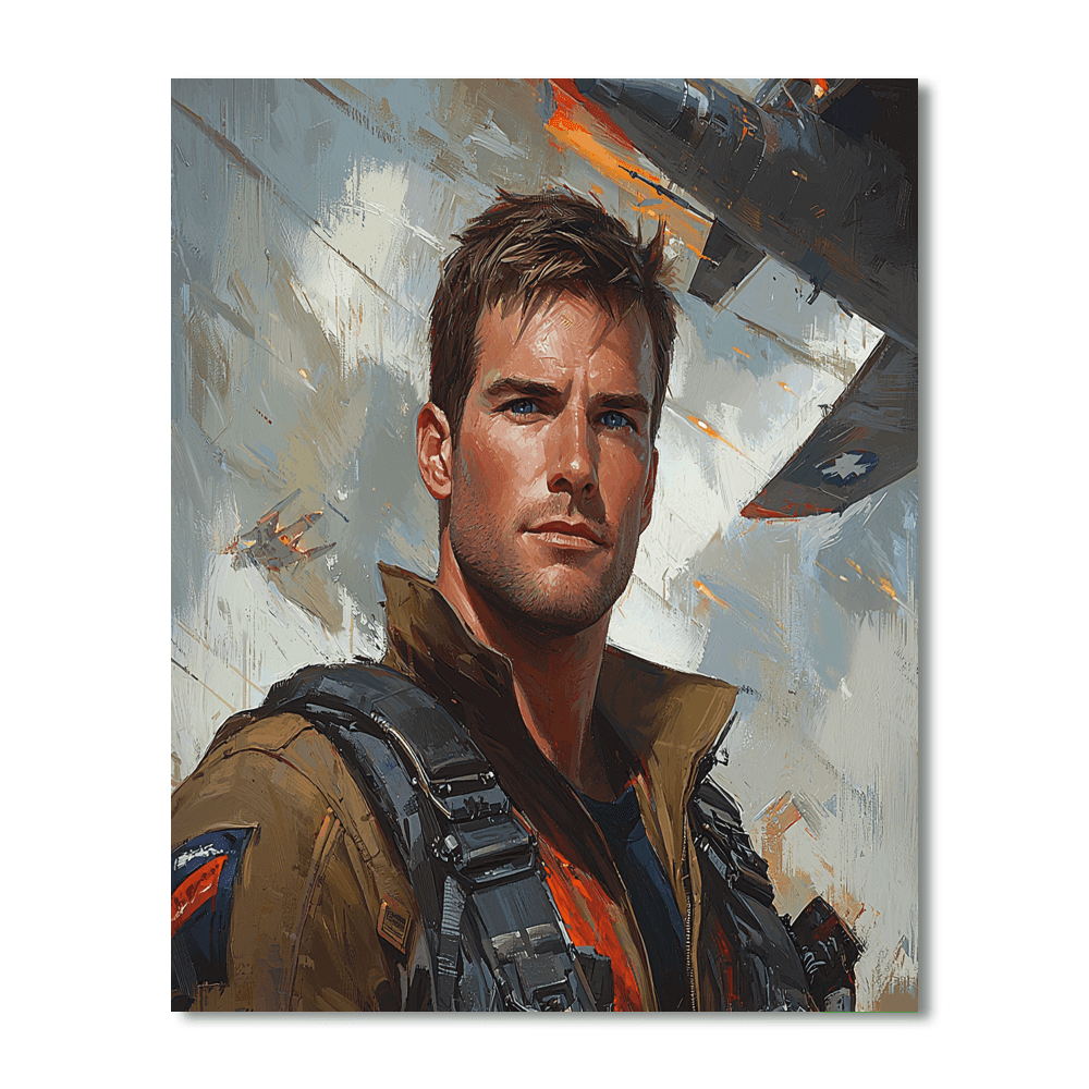 Tom Cruise: Soaring High With Maverick Ambitions Paint By Number
