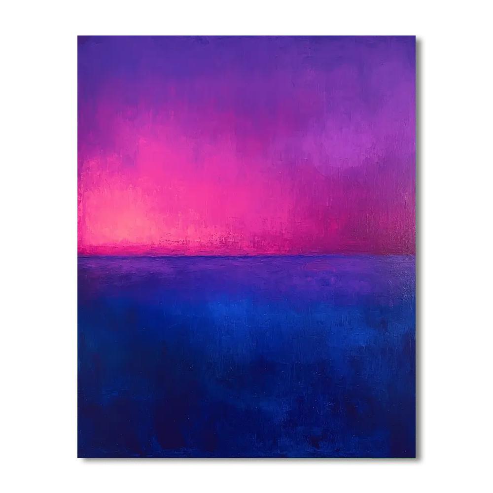 Mark Rothko Inspired Cosmic Vibration  Paint By Numbers