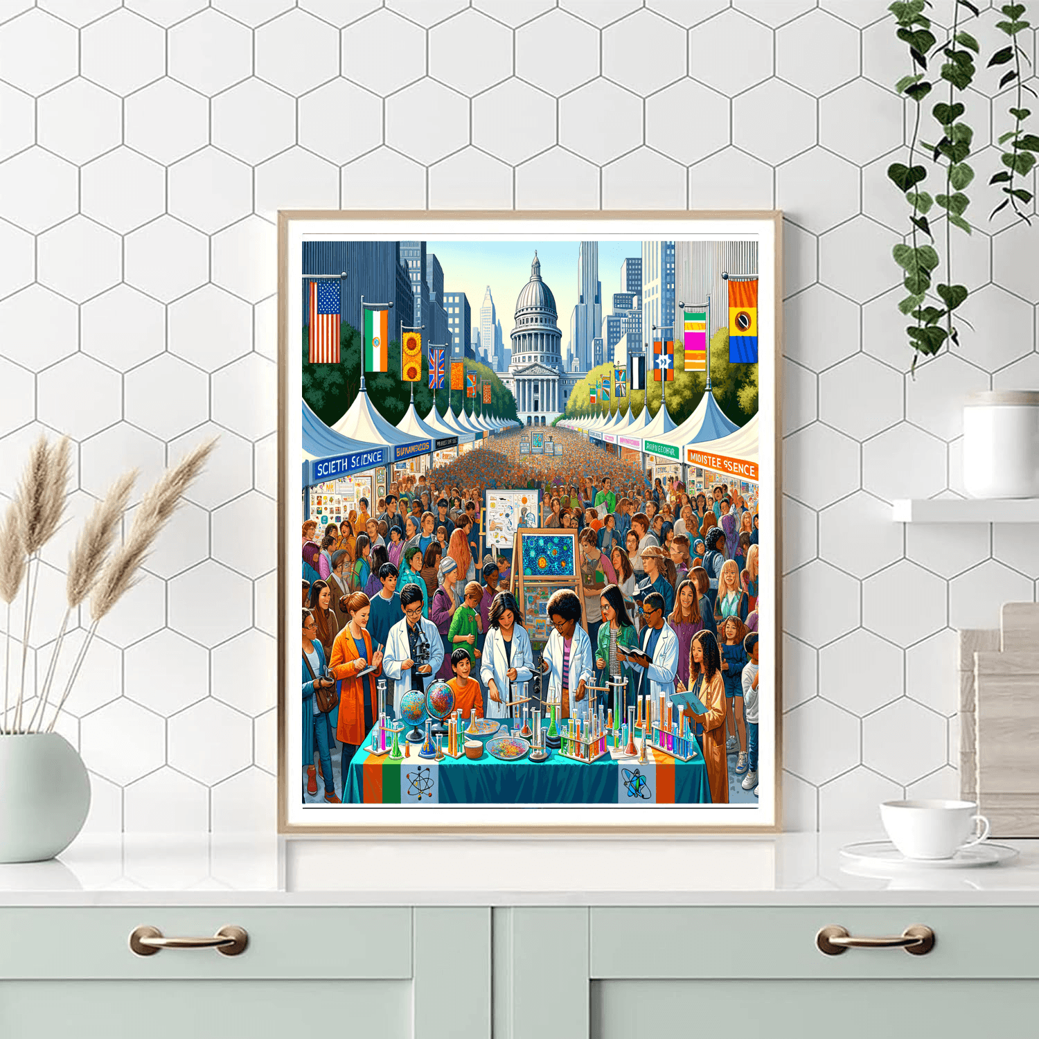 World Science Festival Painting By Numbers Kit