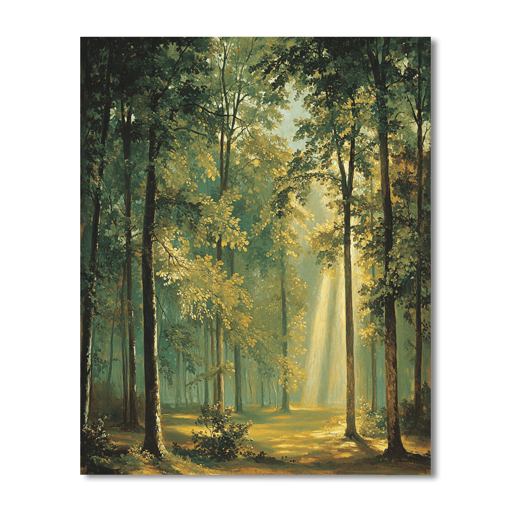 Thomas Gainsborough Inspired Nature's Tranquility  Numbered Painting Kits