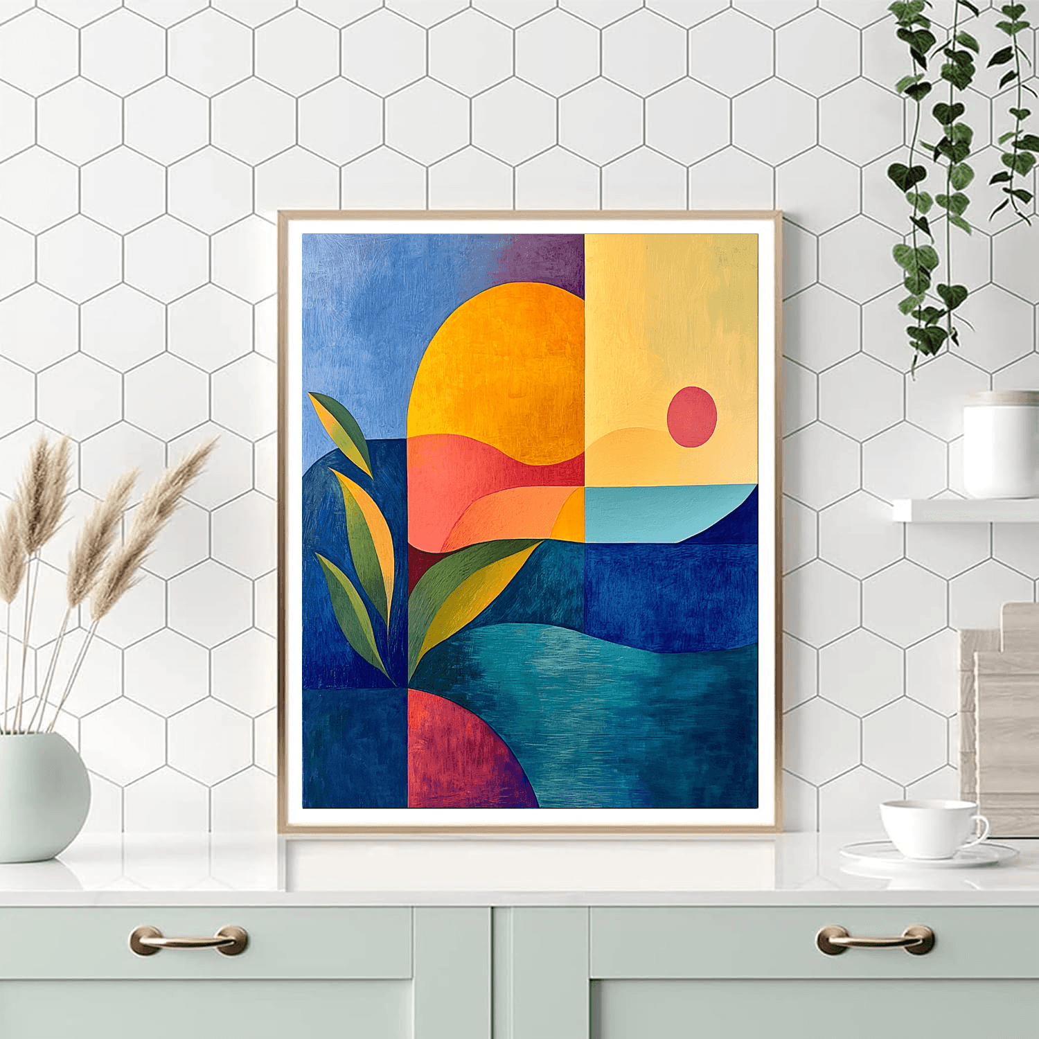 Matisse Inspired Dancing Shadows - DIY Painting By Numbers Kit