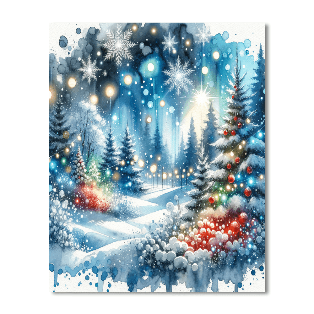 Christmas Delight DIY Paint By Numbers