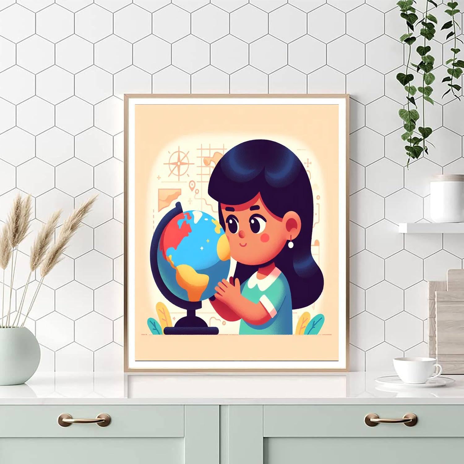 World Explorer Paint By Color