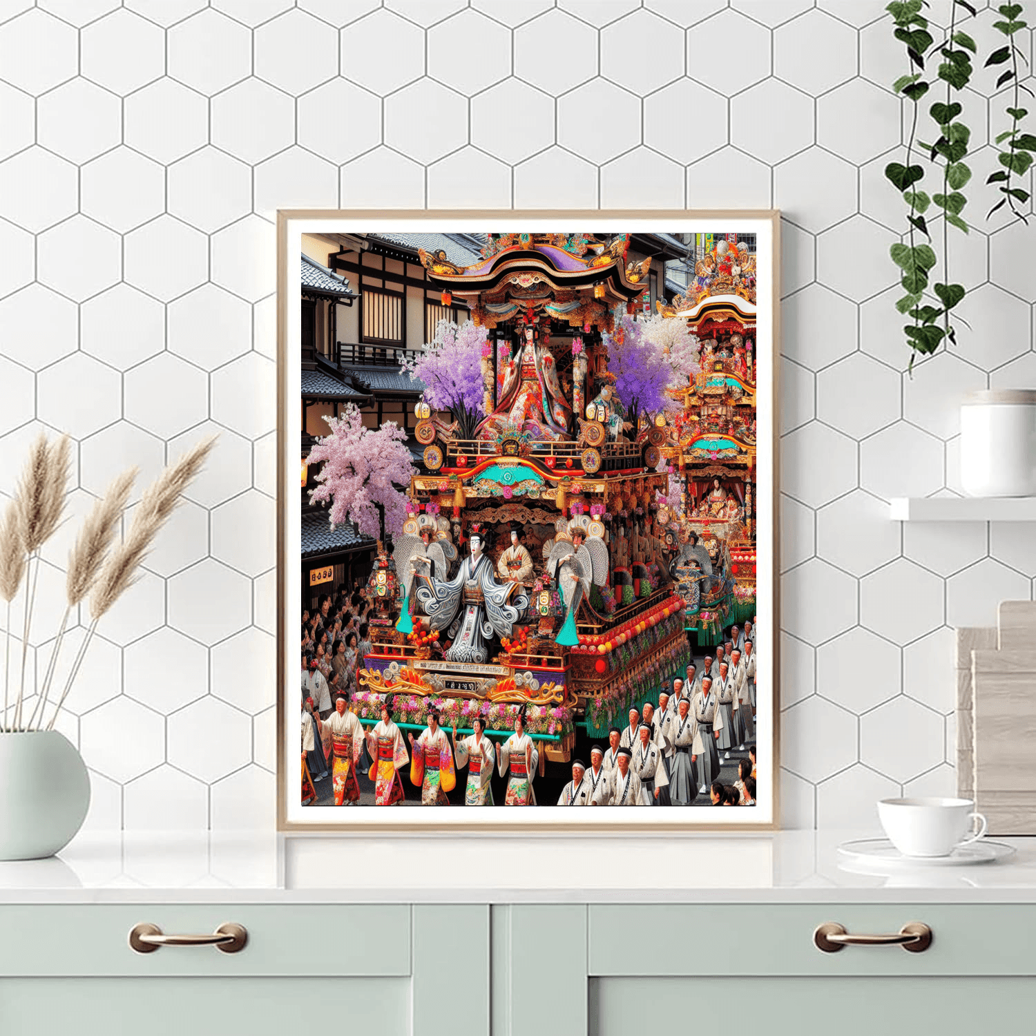 Kansai Yamaboko Junko - Japan Painting Number Kit