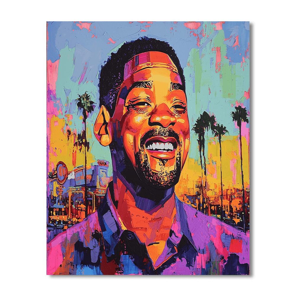 Will Smith: A Fresh Prince Of Entertainment Paint By Number