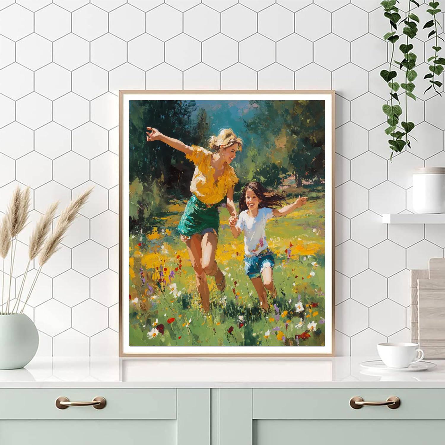 An Afternoon In The Sun DIY Paint By Numbers