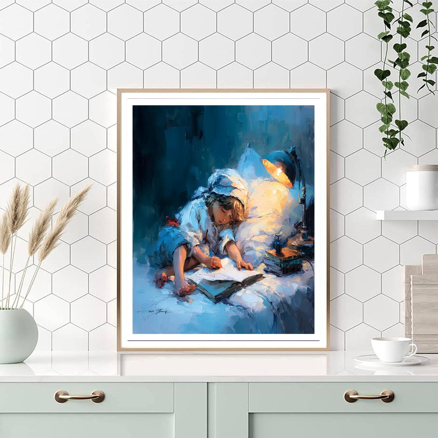 A Mother’s Journal Number Painting