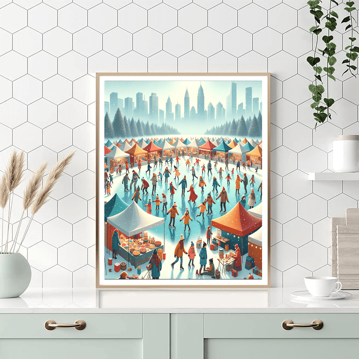 Harbourfront Centre Winter Festival - Canada DIY Paint By Numbers