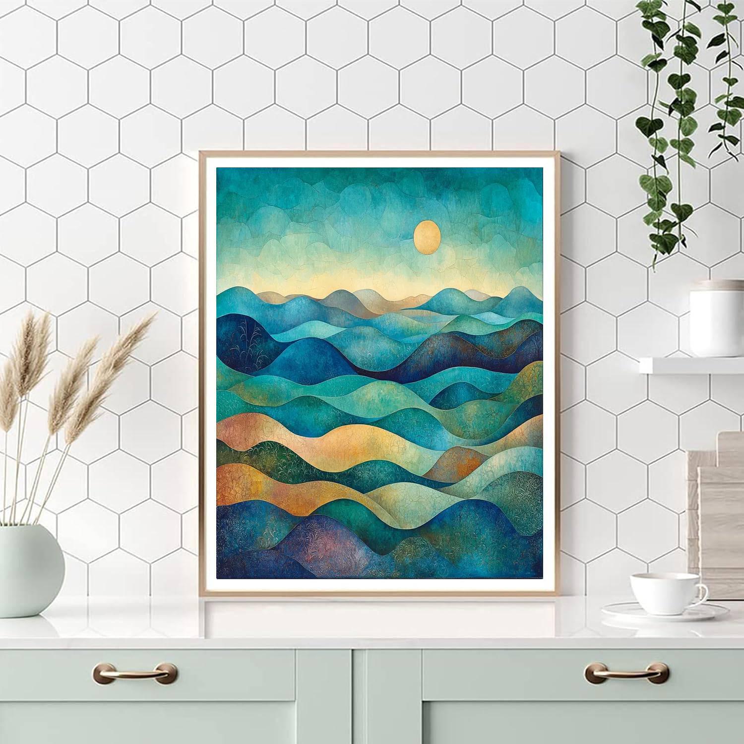 Max Ernst Inspired Harmony Of Dreams  Paint By Numbers Kits