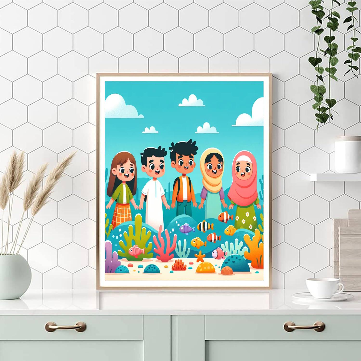 Underwater Utopia Paint By Color