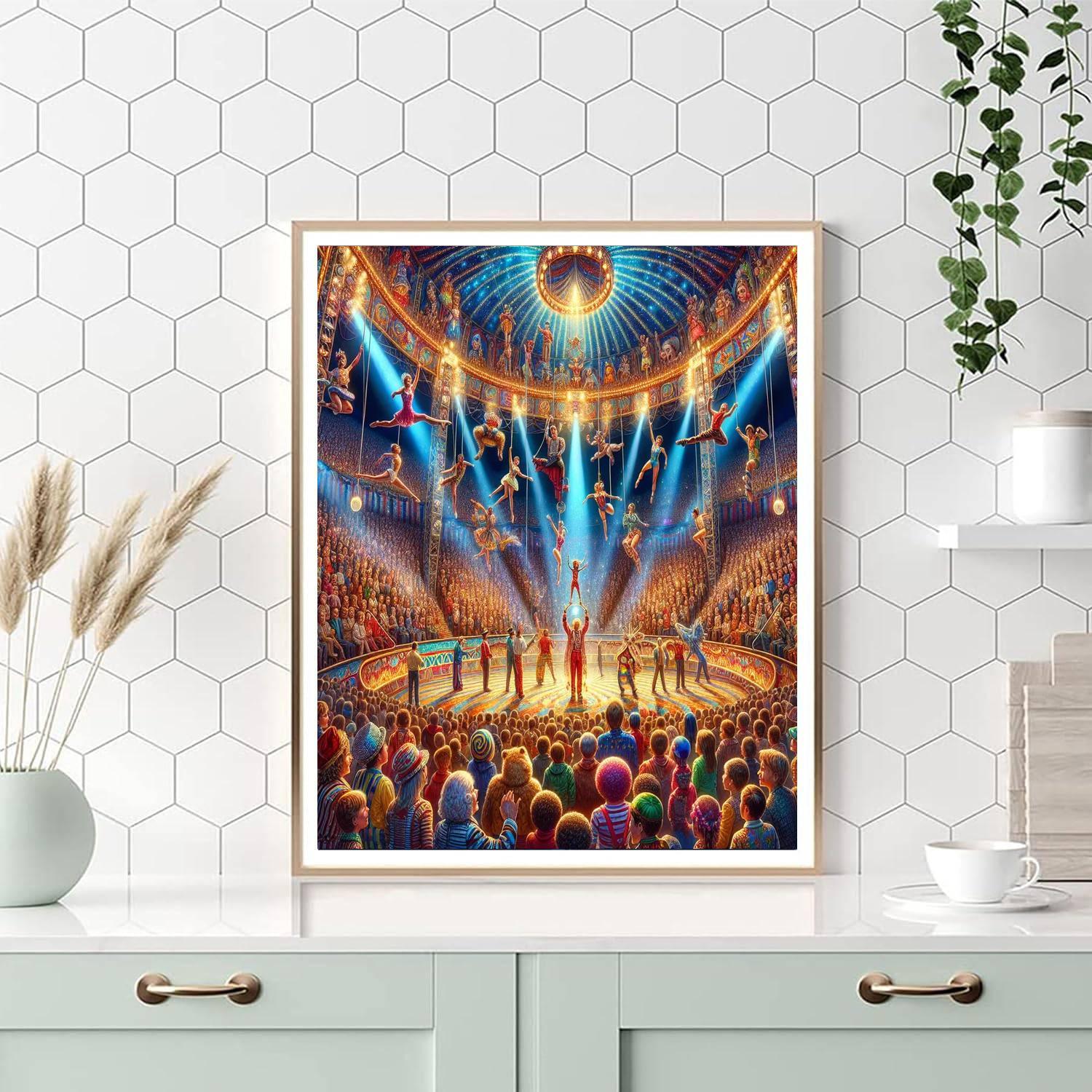 International Circus Festival - Monte Carlo, Monaco Paint By Numbers Art