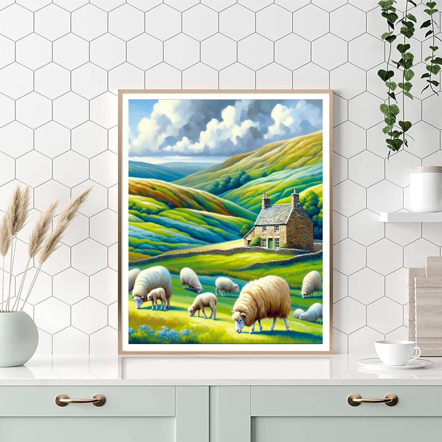 Irish Countryside Escape DIY Paint By Numbers