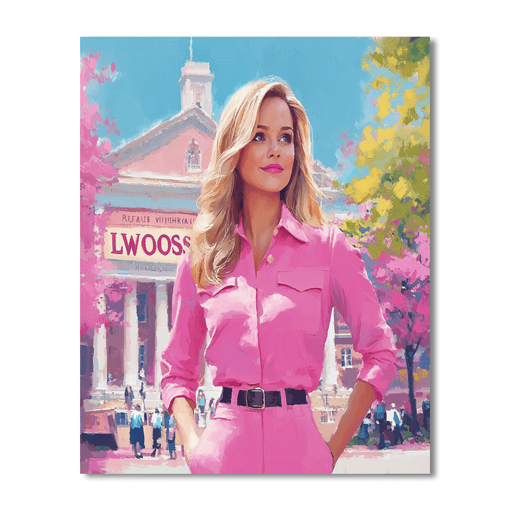 Reese Witherspoon: Lighting Up The Screen From Legally Blonde To The Wild Painting Number Kit