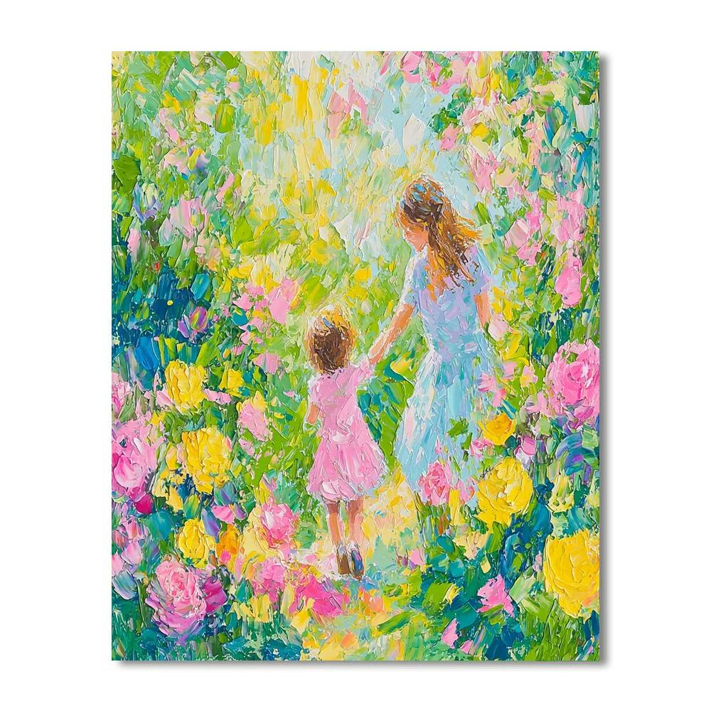 In The Heart Of The Garden Number Painting