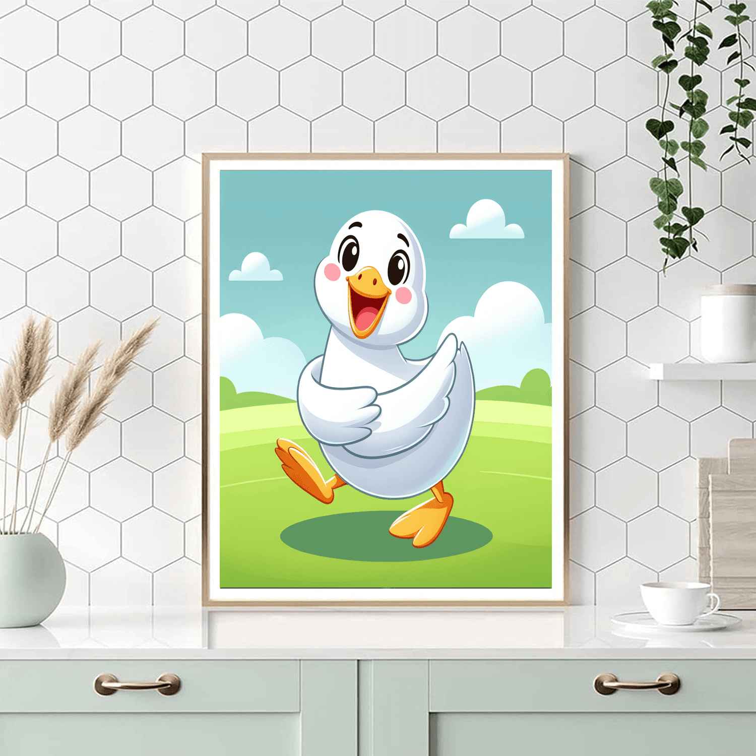 Giggles With A Goose Paint By Color