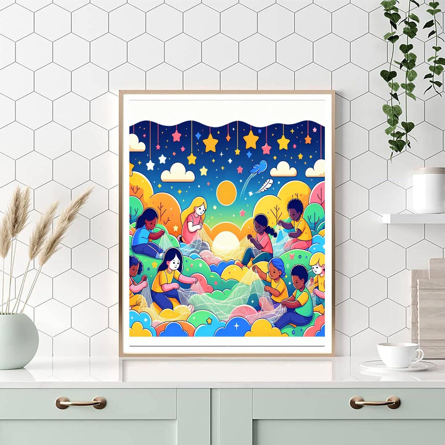 Dream Weaver's Hideaway Paint By Numbers Kits
