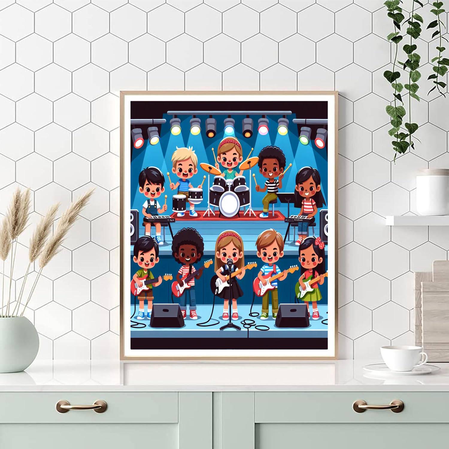 Rockstar Dreams Numbered Painting Kits