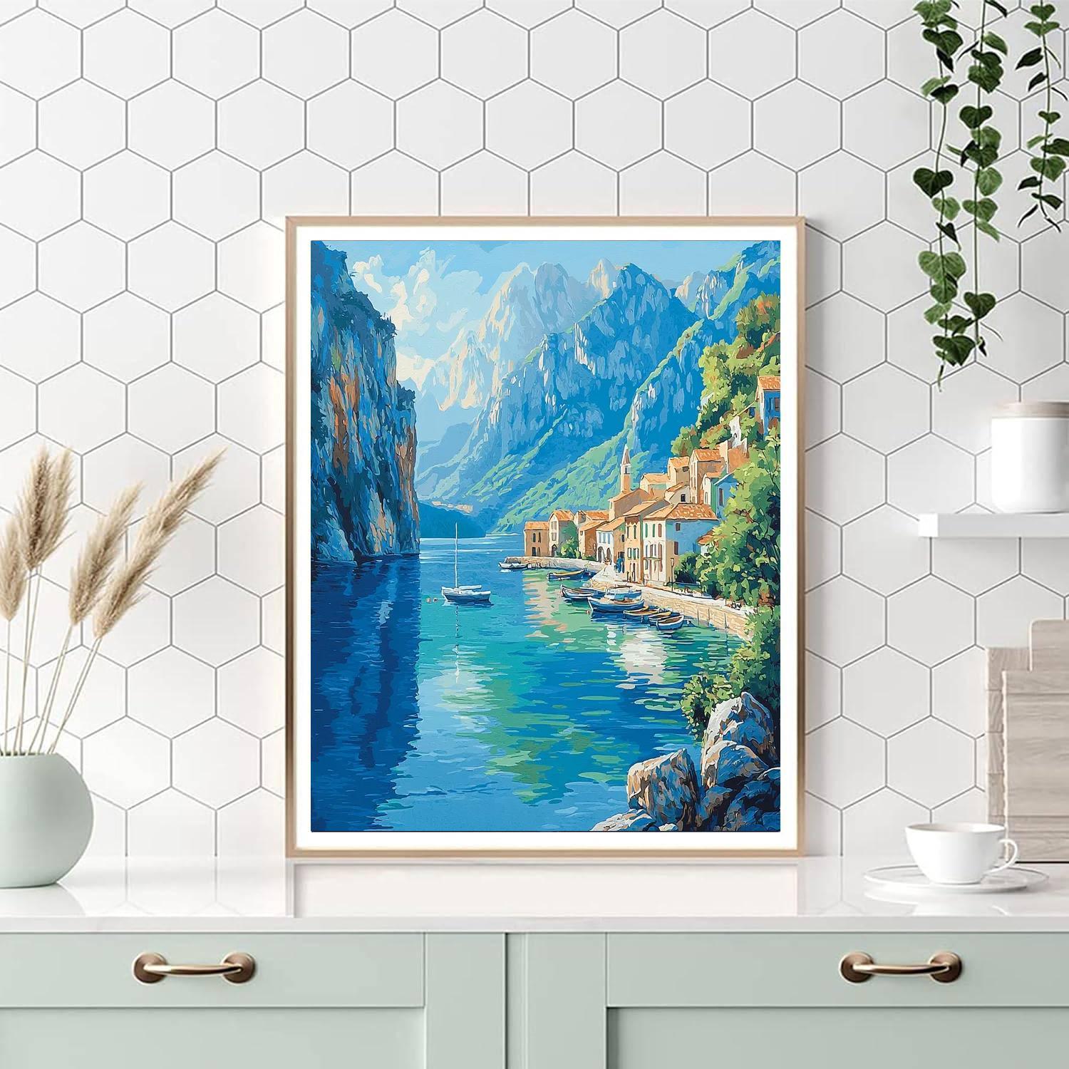 Kotor Bay - Montenegro Painting Number Kit