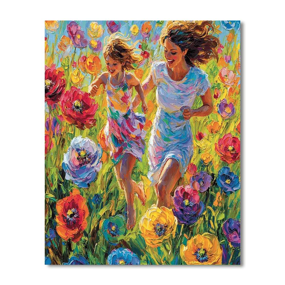 Wondrous World Of Motherhood Painting Number Kit