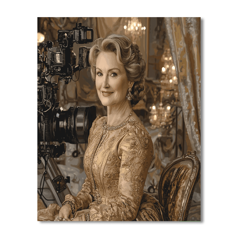 Meryl Streep: The Master Of Transformation Paint By Color